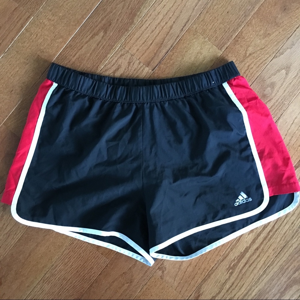Adidas lined running shorts
